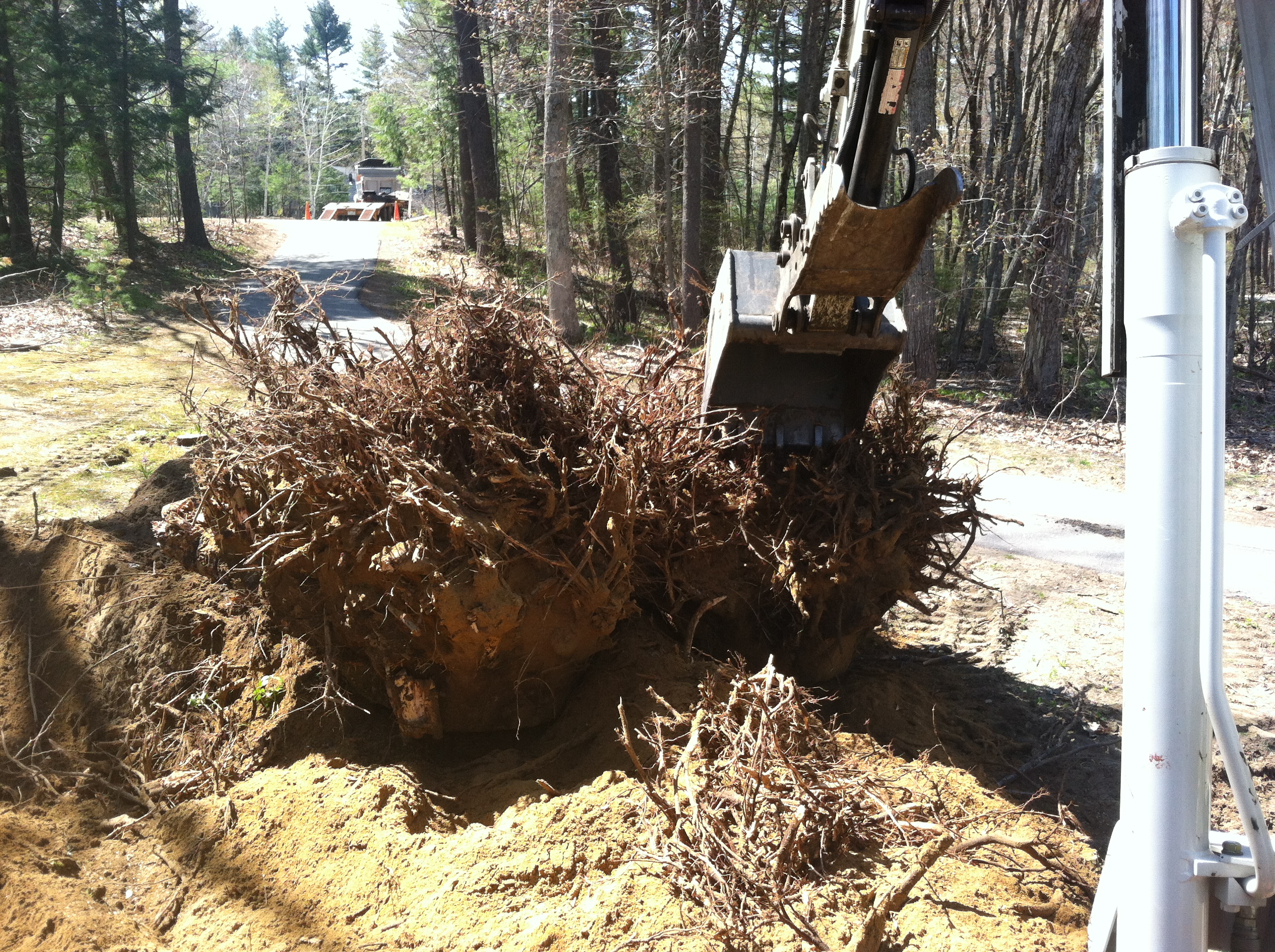 stump pulling